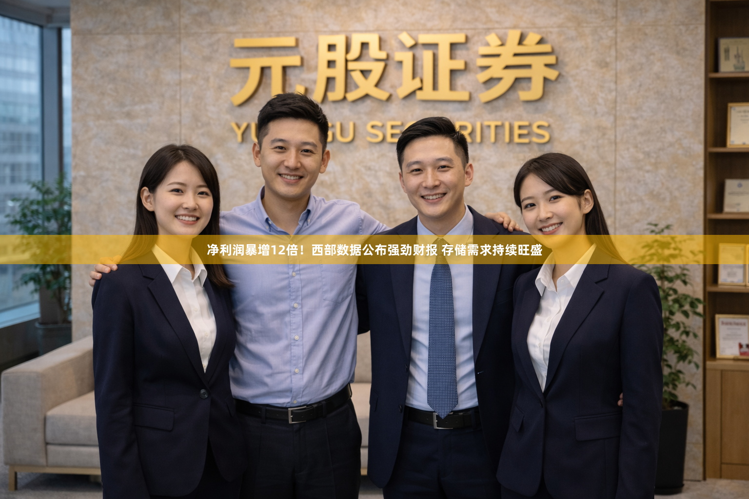 净利润暴增12倍！西部数据公布强劲财报 存储需求持续旺盛