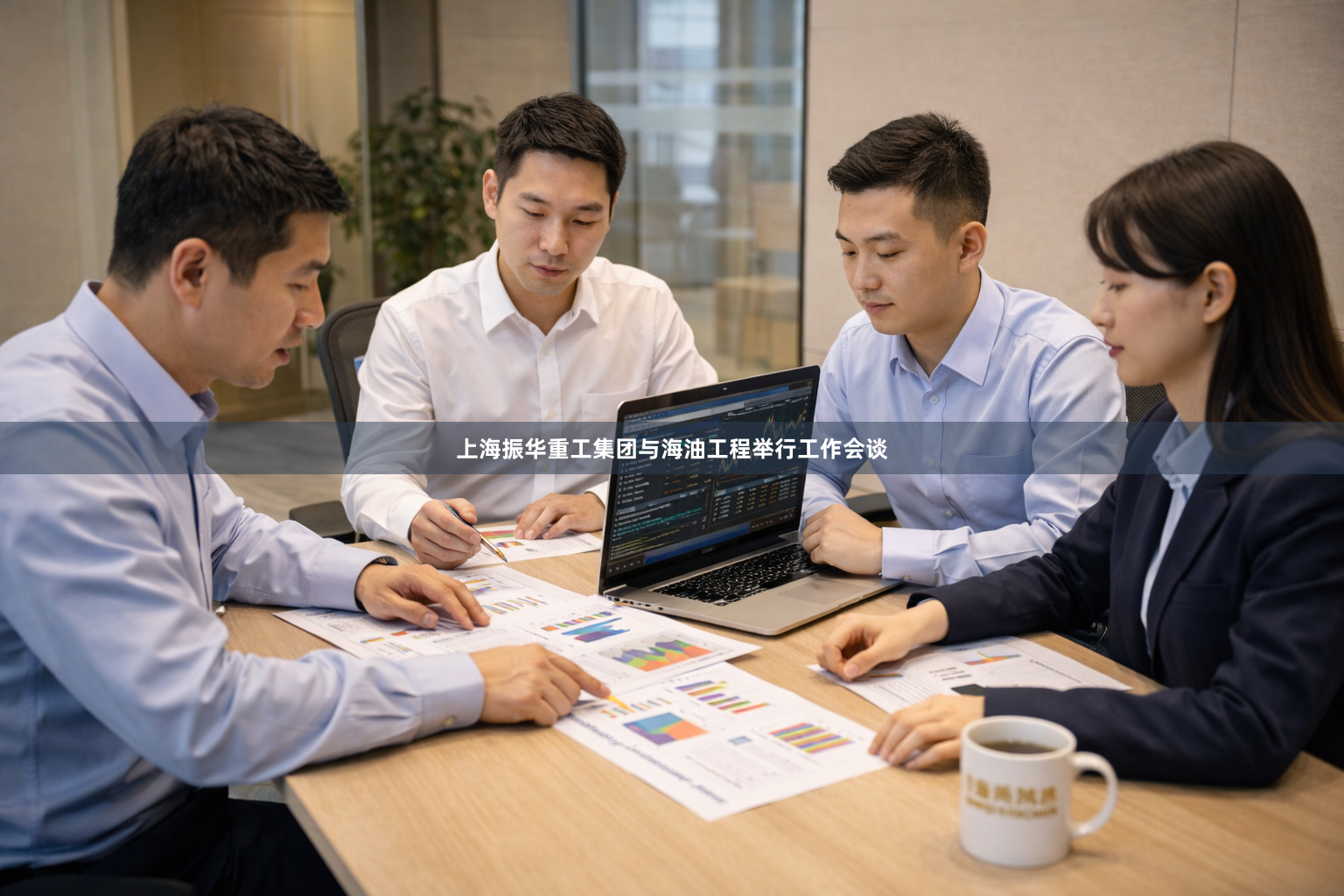 上海振华重工集团与海油工程举行工作会谈