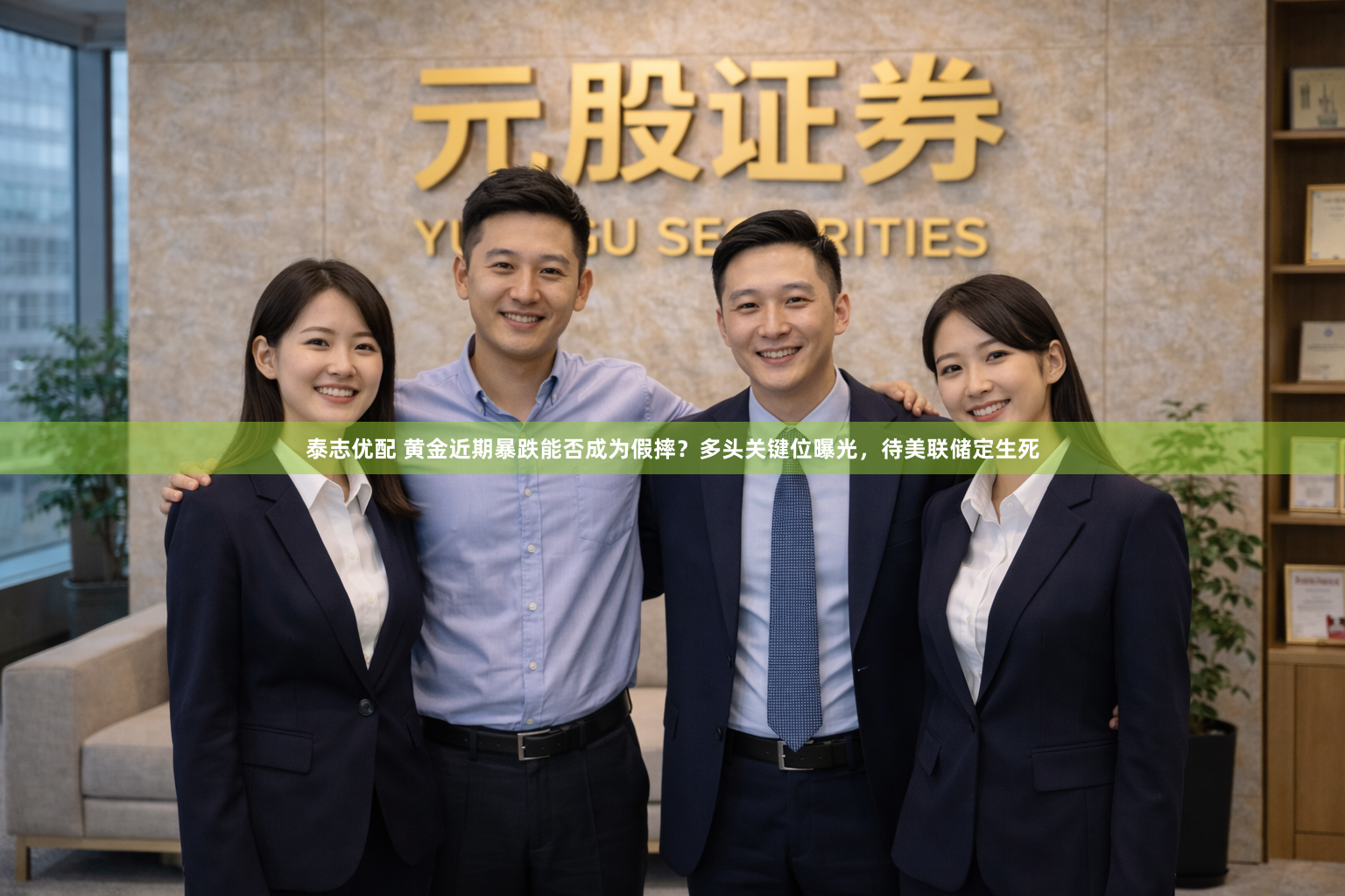 泰志优配 黄金近期暴跌能否成为假摔？多头关键位曝光，待美联储定生死